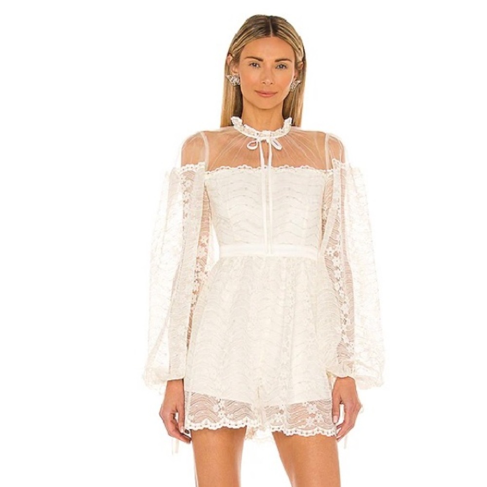 NWT! Alice McCall x revolve lace long sleeve romper